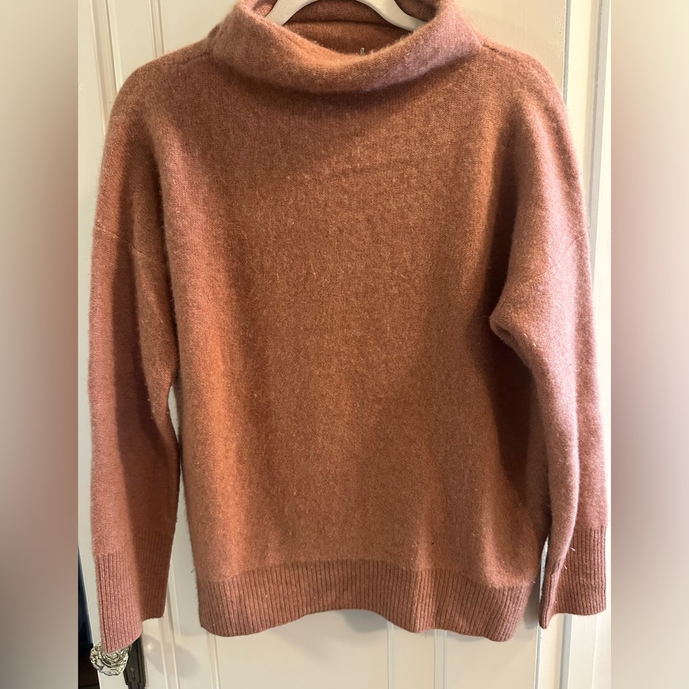 Vince Mock Neck Cashmere Sweater